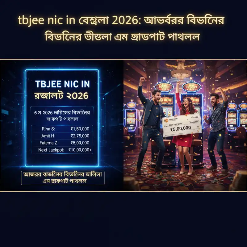 জ্যাকপট রেজাল্ট